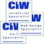 CIW certification logos